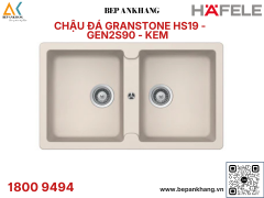 CHẬU ĐÁ GRANSTONE HAFELE MÀU KEM HS19 - GEN2S90 570.36.400